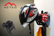 画像8: HUCK 高炭素鋼 ヘルメット ハンガー 日本富士山 フック 美観 バイク 壁掛け コート インテリア (8)