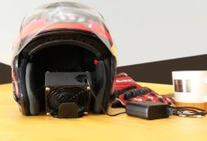 画像4: 【HUCK】ハック ポータブルハンガードライヤー AC電源駆動 7800rpm 乾燥ファン内蔵 レーシングスーツ乾燥機 ハック (4)