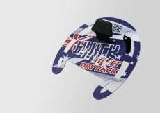 画像1: 【HUCK】ハック 高炭素鋼 ヘルメット ハンガー オーストラリア風 フック 美観 バイク 壁掛け コート インテリア (1)