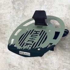 画像2: 【HUCK】ハック 高炭素鋼 ヘルメット ハンガー パフォーマンス フック バイク 壁掛け コート インテリア 美観 オリーブドラブ（ファン付きUSB駆動） (2)