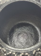 画像6: 工房和秋 金野 和秋作 砂鉄 急須 南部鉄瓶 南部鉄器 鉄瓶 (6)