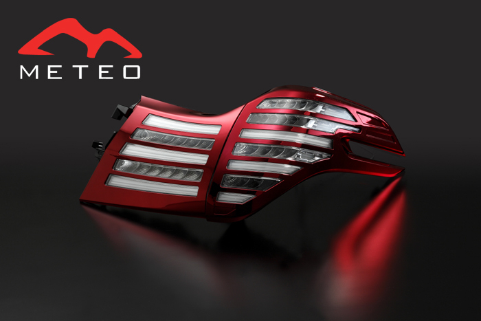 TY-AL30-C-CARC【クリアテール+レッドメッキカバー】